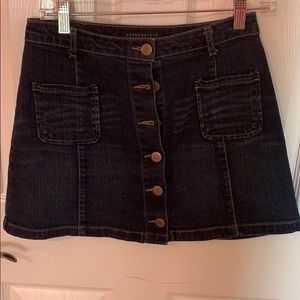 Aeropostal Denim Mini Skirt